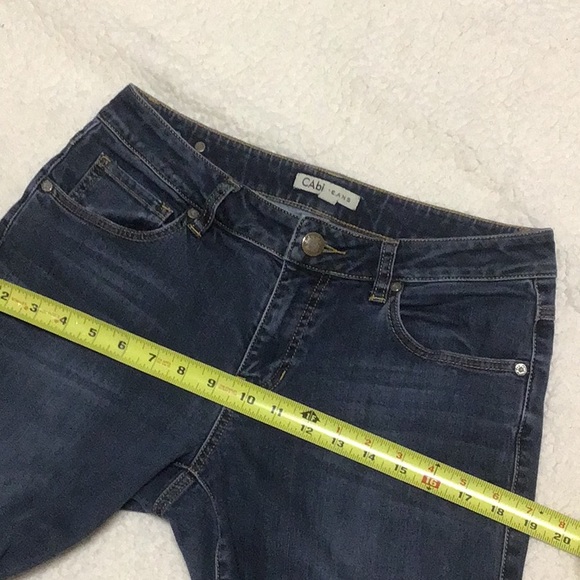 CAbi JEANS SOFT MEDIUM WASH SZ 6 - Picture 9 of 9